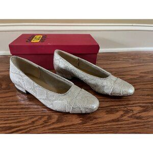 Womens Vaneli Silver Shoes
